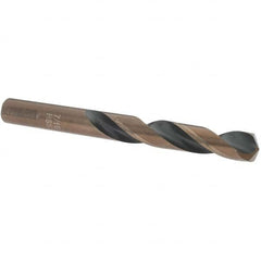 Import - 7/16" High Speed Steel, 135° Point, Round with Flats Shank Maintenance Drill Bit - Benchmark Tooling