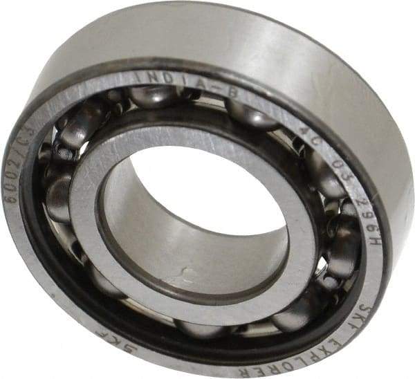 SKF - 15mm Bore Diam, 32mm OD, Open Deep Groove Radial Ball Bearing - 9mm Wide, 1 Row, Round Bore, 2,850 Nm Static Capacity, 5,850 Nm Dynamic Capacity - Benchmark Tooling