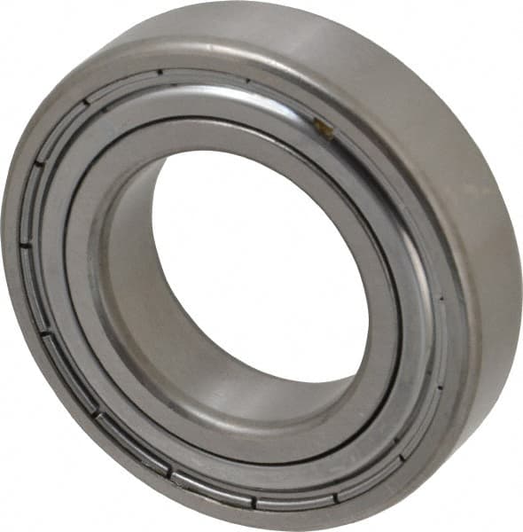 SKF - 30mm Bore Diam, 55mm OD, Double Shield Deep Groove Radial Ball Bearing - 13mm Wide, 1 Row, Round Bore, 8,300 Nm Static Capacity, 13,800 Nm Dynamic Capacity - Benchmark Tooling