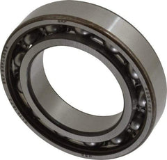 SKF - 45mm Bore Diam, 75mm OD, Open Deep Groove Radial Ball Bearing - 16mm Wide, 1 Row, Round Bore, 14,600 Nm Static Capacity, 22,100 Nm Dynamic Capacity - Benchmark Tooling