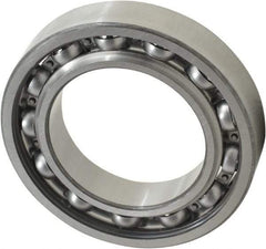SKF - 55mm Bore Diam, 90mm OD, Open Deep Groove Radial Ball Bearing - 18mm Wide, 1 Row, Round Bore, 21,200 Nm Static Capacity, 29,600 Nm Dynamic Capacity - Benchmark Tooling