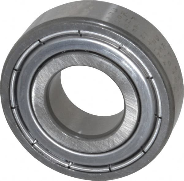 SKF - 15mm Bore Diam, 35mm OD, Double Shield Deep Groove Radial Ball Bearing - 11mm Wide, 1 Row, Round Bore, 3,750 Nm Static Capacity, 8,060 Nm Dynamic Capacity - Benchmark Tooling