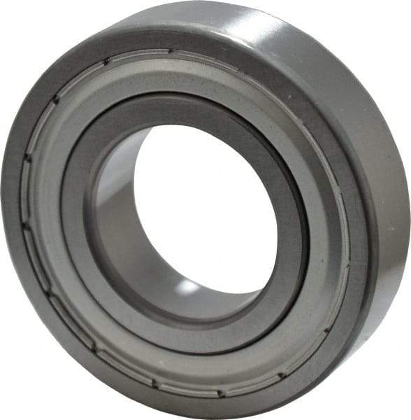 SKF - 30mm Bore Diam, 62mm OD, Double Shield Deep Groove Radial Ball Bearing - 16mm Wide, 1 Row, Round Bore, 11,200 Nm Static Capacity, 20,300 Nm Dynamic Capacity - Benchmark Tooling