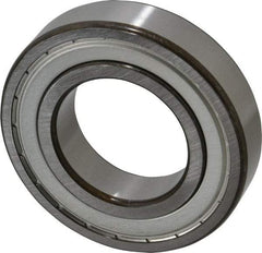 SKF - 45mm Bore Diam, 85mm OD, Double Shield Deep Groove Radial Ball Bearing - 19mm Wide, 1 Row, Round Bore, 21,600 Nm Static Capacity, 35,100 Nm Dynamic Capacity - Benchmark Tooling