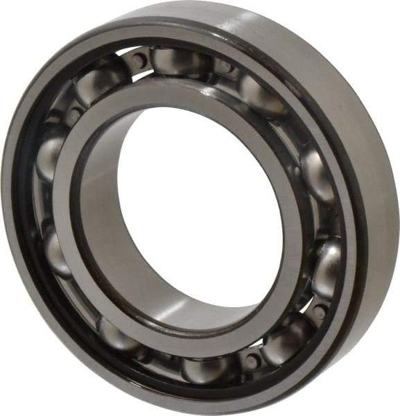 SKF - 50mm Bore Diam, 90mm OD, Open Deep Groove Radial Ball Bearing - 20mm Wide, 1 Row, Round Bore, 23,200 Nm Static Capacity, 37,100 Nm Dynamic Capacity - Benchmark Tooling