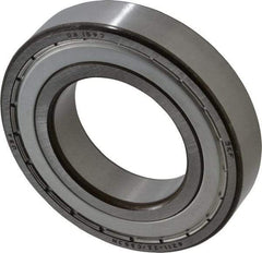 SKF - 55mm Bore Diam, 100mm OD, Double Shield Deep Groove Radial Ball Bearing - 21mm Wide, 1 Row, Round Bore, 29,000 Nm Static Capacity, 46,200 Nm Dynamic Capacity - Benchmark Tooling