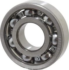 SKF - 25mm Bore Diam, 62mm OD, Open Deep Groove Radial Ball Bearing - 17mm Wide, 1 Row, Round Bore, 11,600 Nm Static Capacity, 23,400 Nm Dynamic Capacity - Benchmark Tooling