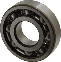 SKF - 30mm Bore Diam, 72mm OD, Open Deep Groove Radial Ball Bearing - 19mm Wide, 1 Row, Round Bore, 16,000 Nm Static Capacity, 29,600 Nm Dynamic Capacity - Benchmark Tooling