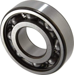 SKF - 35mm Bore Diam, 80mm OD, Open Deep Groove Radial Ball Bearing - 21mm Wide, 1 Row, Round Bore, 19,000 Nm Static Capacity, 35,100 Nm Dynamic Capacity - Benchmark Tooling