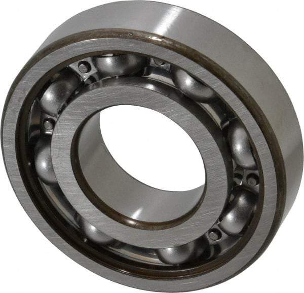 SKF - 40mm Bore Diam, 90mm OD, Open Deep Groove Radial Ball Bearing - 23mm Wide, 1 Row, Round Bore, 24,000 Nm Static Capacity, 42,300 Nm Dynamic Capacity - Benchmark Tooling