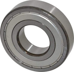 SKF - 40mm Bore Diam, 90mm OD, Double Shield Deep Groove Radial Ball Bearing - 23mm Wide, 1 Row, Round Bore, 24,000 Nm Static Capacity, 42,300 Nm Dynamic Capacity - Benchmark Tooling