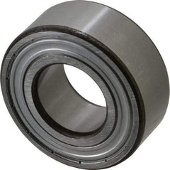 SKF - 25mm Bore Diam, 52mm OD, Double Shield Angular Contact Radial Ball Bearing - 20.6mm Wide, 2 Rows, Round Bore, 14,300 Lb Static Capacity, 20,800 Lb Dynamic Capacity - Benchmark Tooling