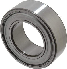 SKF - 50mm Bore Diam, 90mm OD, Double Shield Angular Contact Radial Ball Bearing - 30.2mm Wide, 2 Rows, Round Bore, 39,000 Lb Static Capacity, 48,800 Lb Dynamic Capacity - Benchmark Tooling