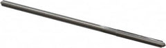 Hertel - 0.0745" Solid Carbide 4 Flute Chucking Reamer - Straight Flute, 0.0745" Straight Shank, 1/2" Flute Length, 1-3/4" OAL - Benchmark Tooling