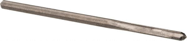 Hertel - 0.0945" Solid Carbide 4 Flute Chucking Reamer - Straight Flute, 0.0945" Straight Shank, 1/2" Flute Length, 2" OAL - Benchmark Tooling