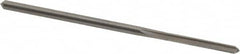 Hertel - 0.0975" Solid Carbide 4 Flute Chucking Reamer - Straight Flute, 0.0975" Straight Shank, 5/8" Flute Length, 2-1/4" OAL - Benchmark Tooling