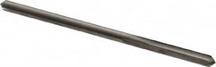 Hertel - 0.1195" Solid Carbide 4 Flute Chucking Reamer - Straight Flute, 0.1195" Straight Shank, 5/8" Flute Length, 2-1/4" OAL - Benchmark Tooling