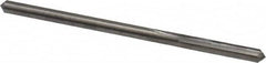 Hertel - 0.1315" Solid Carbide 4 Flute Chucking Reamer - Straight Flute, 0.1315" Straight Shank, 3/4" Flute Length, 2-1/2" OAL - Benchmark Tooling