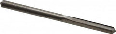 Hertel - 0.202" Solid Carbide 4 Flute Chucking Reamer - Straight Flute, 0.202" Straight Shank, 1" Flute Length, 3" OAL - Benchmark Tooling