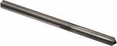 Hertel - 0.212" Solid Carbide 4 Flute Chucking Reamer - Straight Flute, 0.212" Straight Shank, 1" Flute Length, 3" OAL - Benchmark Tooling