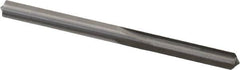 Hertel - 0.225" Solid Carbide 4 Flute Chucking Reamer - Straight Flute, 0.225" Straight Shank, 1" Flute Length, 3" OAL - Benchmark Tooling