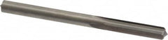 Hertel - 0.2375" Solid Carbide 4 Flute Chucking Reamer - Straight Flute, 0.2375" Straight Shank, 1" Flute Length, 3" OAL - Benchmark Tooling