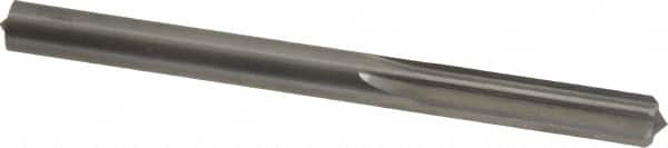 Hertel - 0.262" Solid Carbide 6 Flute Chucking Reamer - Straight Flute, 0.262" Straight Shank, 1-1/8" Flute Length, 3-1/4" OAL - Benchmark Tooling