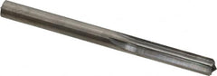 Hertel - 0.267" Solid Carbide 6 Flute Chucking Reamer - Straight Flute, 0.267" Straight Shank, 1-1/8" Flute Length, 3-1/4" OAL - Benchmark Tooling