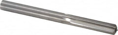 Hertel - 0.276" Solid Carbide 6 Flute Chucking Reamer - Straight Flute, 0.276" Straight Shank, 1-1/8" Flute Length, 3-1/4" OAL - Benchmark Tooling