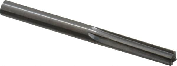 Hertel - 0.293" Solid Carbide 6 Flute Chucking Reamer - Straight Flute, 0.293" Straight Shank, 1-1/8" Flute Length, 3-1/4" OAL - Benchmark Tooling