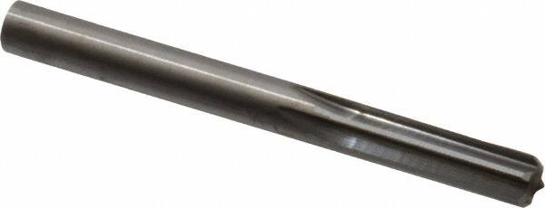 Hertel - 0.305" Solid Carbide 6 Flute Chucking Reamer - Straight Flute, 0.305" Straight Shank, 1-1/8" Flute Length, 3-1/4" OAL - Benchmark Tooling