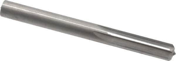 Hertel - 0.322" Solid Carbide 6 Flute Chucking Reamer - Straight Flute, 0.322" Straight Shank, 1-1/4" Flute Length, 3-1/2" OAL - Benchmark Tooling