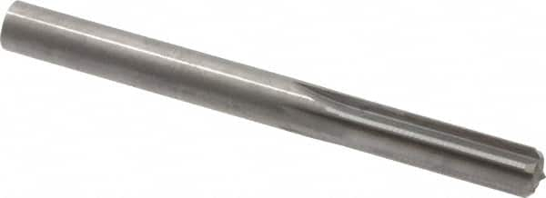 Hertel - 0.335" Solid Carbide 6 Flute Chucking Reamer - Straight Flute, 0.335" Straight Shank, 1-1/4" Flute Length, 3-1/2" OAL - Benchmark Tooling