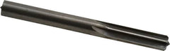 Hertel - 0.34" Solid Carbide 6 Flute Chucking Reamer - Straight Flute, 0.34" Straight Shank, 1-1/4" Flute Length, 3-1/2" OAL - Benchmark Tooling