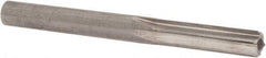 Hertel - 11/32" Solid Carbide 6 Flute Chucking Reamer - Straight Flute, 11/32" Straight Shank, 1-1/4" Flute Length, 3-1/2" OAL - Benchmark Tooling