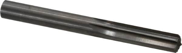 Hertel - 0.361" Solid Carbide 6 Flute Chucking Reamer - Straight Flute, 0.361" Straight Shank, 1-1/4" Flute Length, 3-1/2" OAL - Benchmark Tooling
