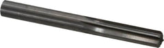 Hertel - 0.361" Solid Carbide 6 Flute Chucking Reamer - Straight Flute, 0.361" Straight Shank, 1-1/4" Flute Length, 3-1/2" OAL - Benchmark Tooling