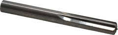 Hertel - 0.367" Solid Carbide 6 Flute Chucking Reamer - Straight Flute, 0.367" Straight Shank, 1-1/4" Flute Length, 3-1/2" OAL - Benchmark Tooling
