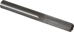 Hertel - 0.383" Solid Carbide 6 Flute Chucking Reamer - Straight Flute, 0.383" Straight Shank, 1-1/4" Flute Length, 3-1/2" OAL - Benchmark Tooling