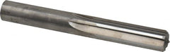 Hertel - 1/2" Solid Carbide 6 Flute Chucking Reamer - Straight Flute, 1/2" Straight Shank, 1-1/2" Flute Length, 4" OAL - Benchmark Tooling