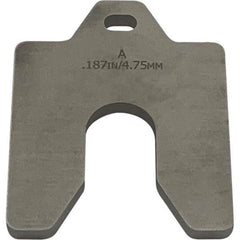 Maudlin Products - Metal Shim Stock Type: Slotted Shim Material: Stainless Steel - Benchmark Tooling