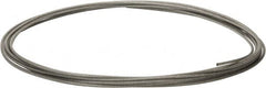 Value Collection - 1/4" x 3/16" Diam, Aircraft Cable - 4,200 Lb Breaking Strength, 7 x 19 Strand Core, Vinyl Coating - Benchmark Tooling