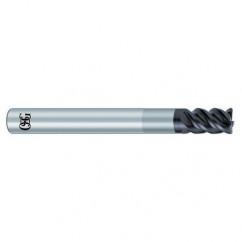 4mm x 6mm x 6mm x 80mm 4Fl 0.5mm C/R Carbide End Mill - WXS - Benchmark Tooling