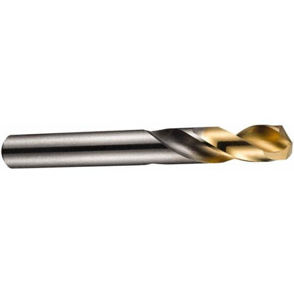 DORMER - 10.7mm 135° Spiral Flute High Speed Steel Screw Machine Drill Bit - Benchmark Tooling