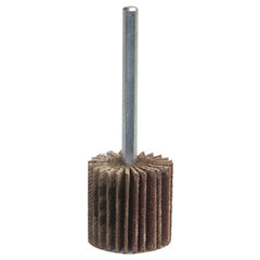 1″ × 5/8″ × 1/4″ Super Finish Flap Wheel 240 Grit Aluminum Oxide - Benchmark Tooling