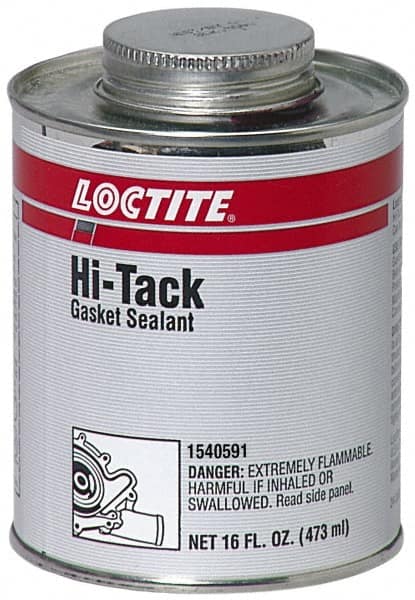 Loctite - 16 oz Can Red Polyurethane Gasket Sealant - Series 154 - Benchmark Tooling