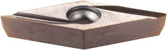 Sumitomo - VCGT220.5 FX Grade AC530U Carbide Turning Insert - TiAlN/AlCrN Finish, 35° Diamond, 1/4" Inscr Circle, 1/8" Thick, 0.0078" Corner Radius - Benchmark Tooling