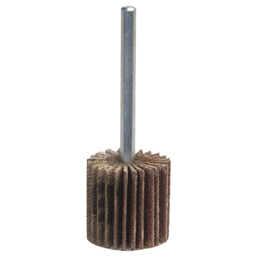 1 1/2″ × 1″ × 1/4″ Super Finish Flap Wheel 120 Grit Aluminum Oxide - Benchmark Tooling