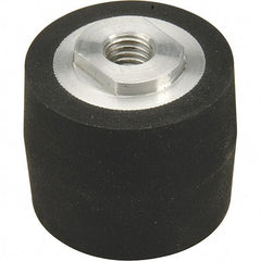 Dynabrade - 4" Diam x 1-1/2" Wide Contact Wheel - Standard, 70 Duro Neoprene Face - Benchmark Tooling