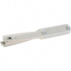 Iscar - 16 to 16.9mm Diam, 3.5xD, 52mm Max Depth, 16mm Shank Diam, 115mm OAL, Replaceable Tip Drill - IDI-SG, IDI-SK Insert, 16 Seat Size, DCM Toolholder, Series UniChamDrill - Benchmark Tooling